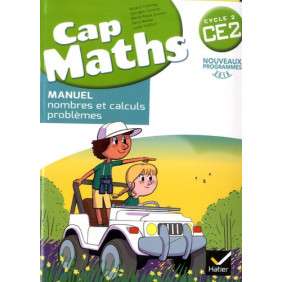 CAP Maths CE2 Éd. 2017 - Livre élève Nombres et calculs + cahier géométrie