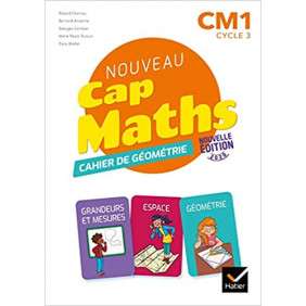 Cap Maths CM1 Éd. 2020 - Cahier de Géométrie-Mesure