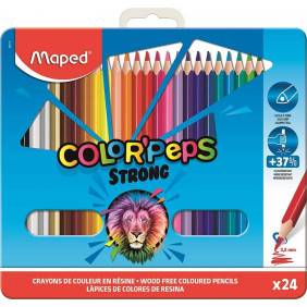 COLOR'PEPS STRONG MAPED COLOR'PEPS 24 PCS