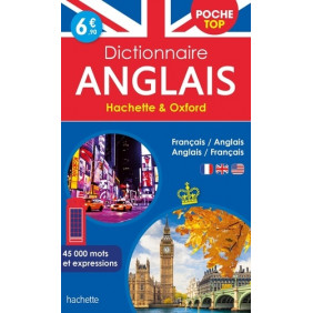 Dictionnaire anglais poche top Hachette & Oxford - Bilingue français/anglais - anglais/français