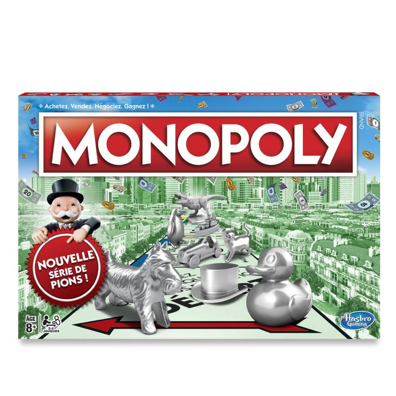 Monopoly Classique - Jeu de societe - Jeu de plateau - Version
