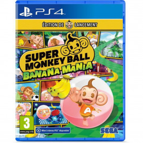 Super Monkey Ball : Banana Mania - Launch Edition Jeu PS4 - Mise à niveau PS5 disponible 3 ans +