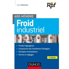 Froid industriel aide-mémoire 4e édition