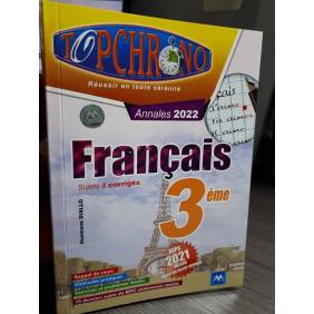 Top Chrono Français 3e Ed 2022