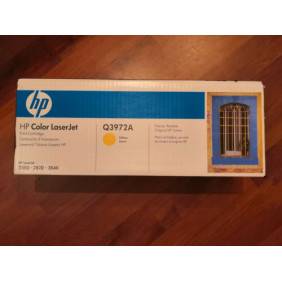Toner HP 123A Q3972A Jaune pour HP Color LaserJet 2550, 2820 et 2840