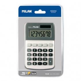 Calculatrice 150808 gris 8 chiffres Milan 150808GBL
