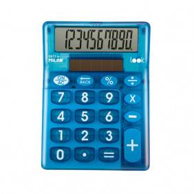 Blister calculatrice Look Bleu 10 chiffres