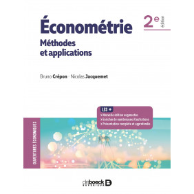 Econométrie - Méthode et applications - Grand Format 2e édition