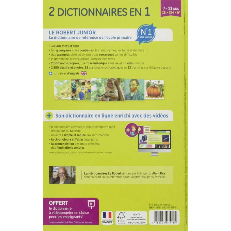 Dictionnaire enfant illustré