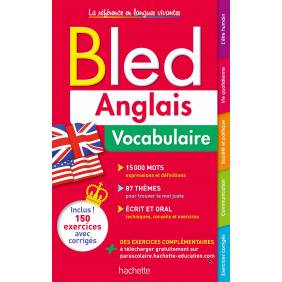Bled Anglais Vocabulaire - Grand Format