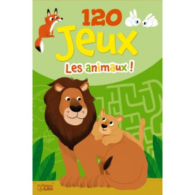 Bloc d'activités: 120 jeux Les animaux ! - Dès 6 ans