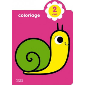 Coloriage joli escargot - Dès 2 ans - Album