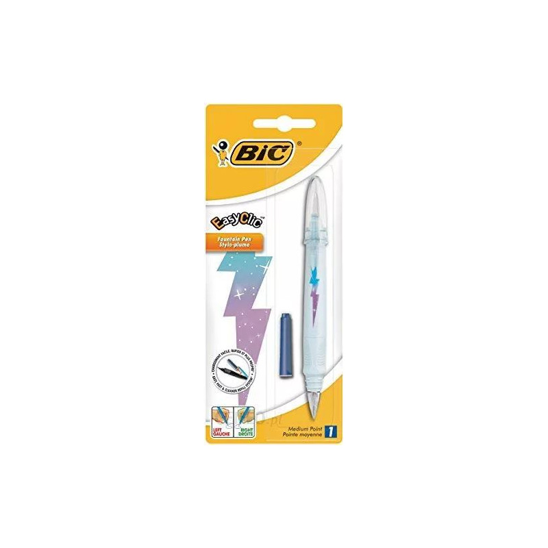 BIC Stylo plume Bic Easy Clic Décors 8794114