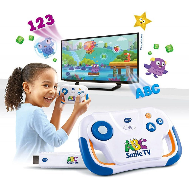 ABC Smile TV - Ma Première Console de jeux - VTech - De 3 à 7 ans